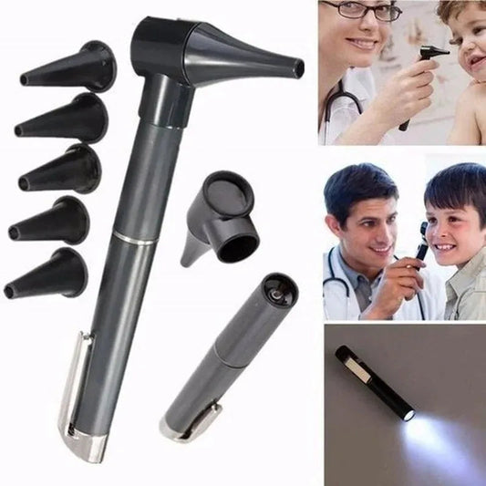 Professional Otoscope Ophthalmoscope Ear magnifier Medical Diagnostic Penlight