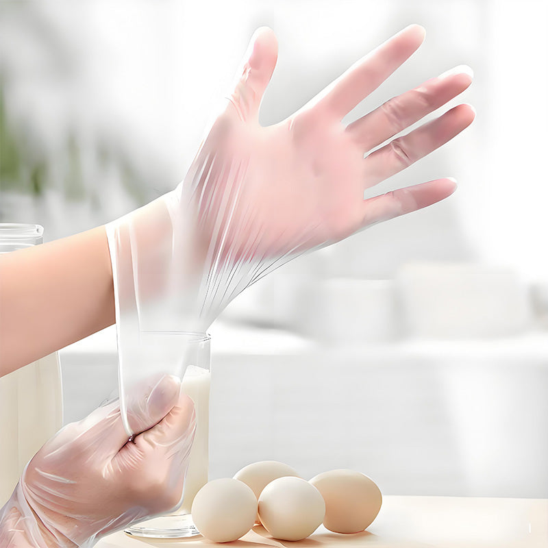 Disposable TPE Gloves “ Thickened, Non-Slip & Wear-Resistant, Snug Fit for Baki image 6