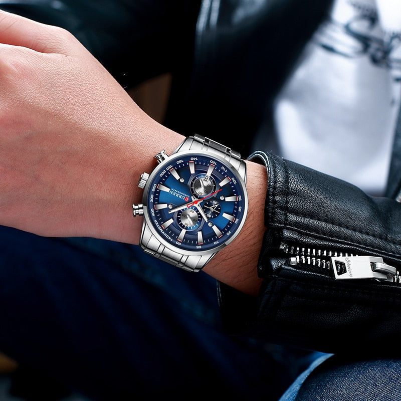 New Watches for Men Top Luxury Brand CURREN Quartz Men’s Watch Sport Waterproof image 7