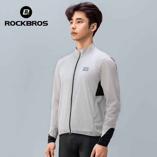 ROCKBROS Bicycle Jackets Men Women Breathable Bike Windbreak Full Sleeves Tops