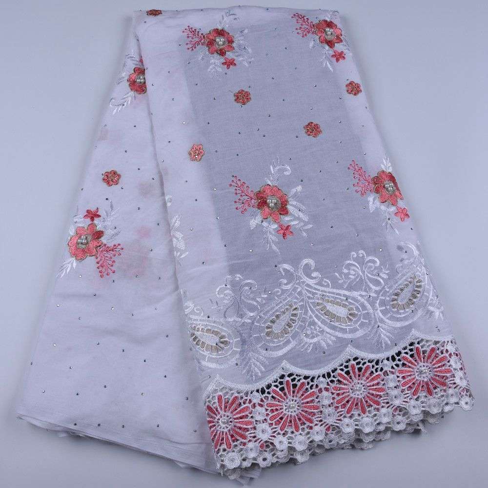 Swiss Voile Cotton Lace Fabric African Swiss Voile Laces In Switzerland High Quality