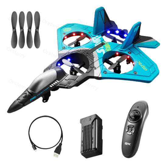 V17 RC Remote Control Airplane 2.4G Remote Control Fighter Hobby Plane Glider A