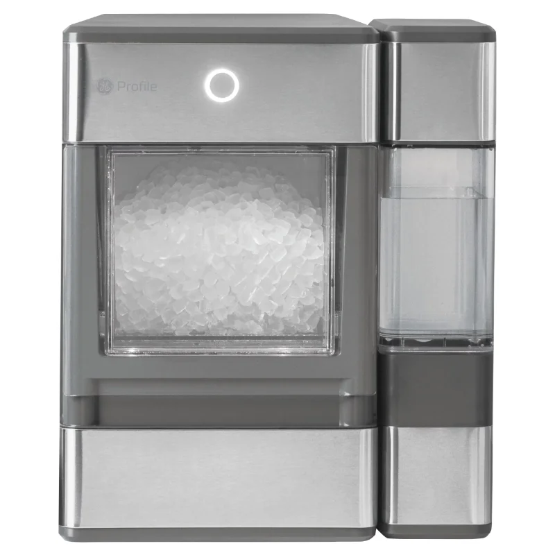 Opal Nugget Ice Maker with Side Tank, Countertop Icemaker, Stainless Steel