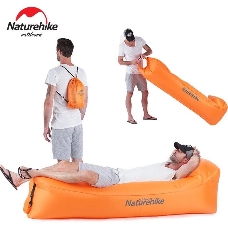 Naturehike Inflatable Sofa Outdoor Camping Seaside Inflatable Cushion Swimming