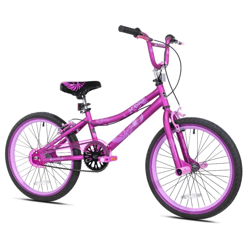 2023 Kent 20" 2 Cool Girl's Bike, Satin Purple Bicycle image 0