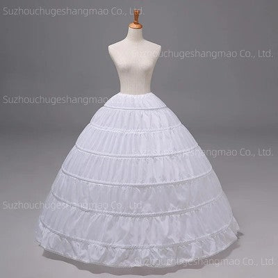 Hot Sell 6 Hoops Petticoat Crinoline Slip Underskirt For Wedding Dress
