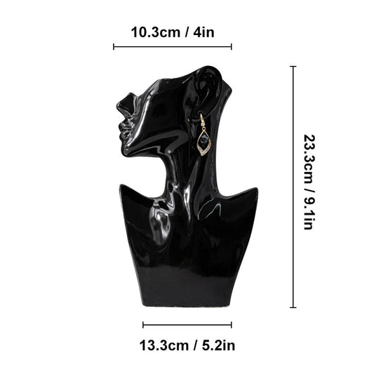 Nordic Modern Art Side Face Vase Women Body Half Face Ceramic Vase Creative Cer