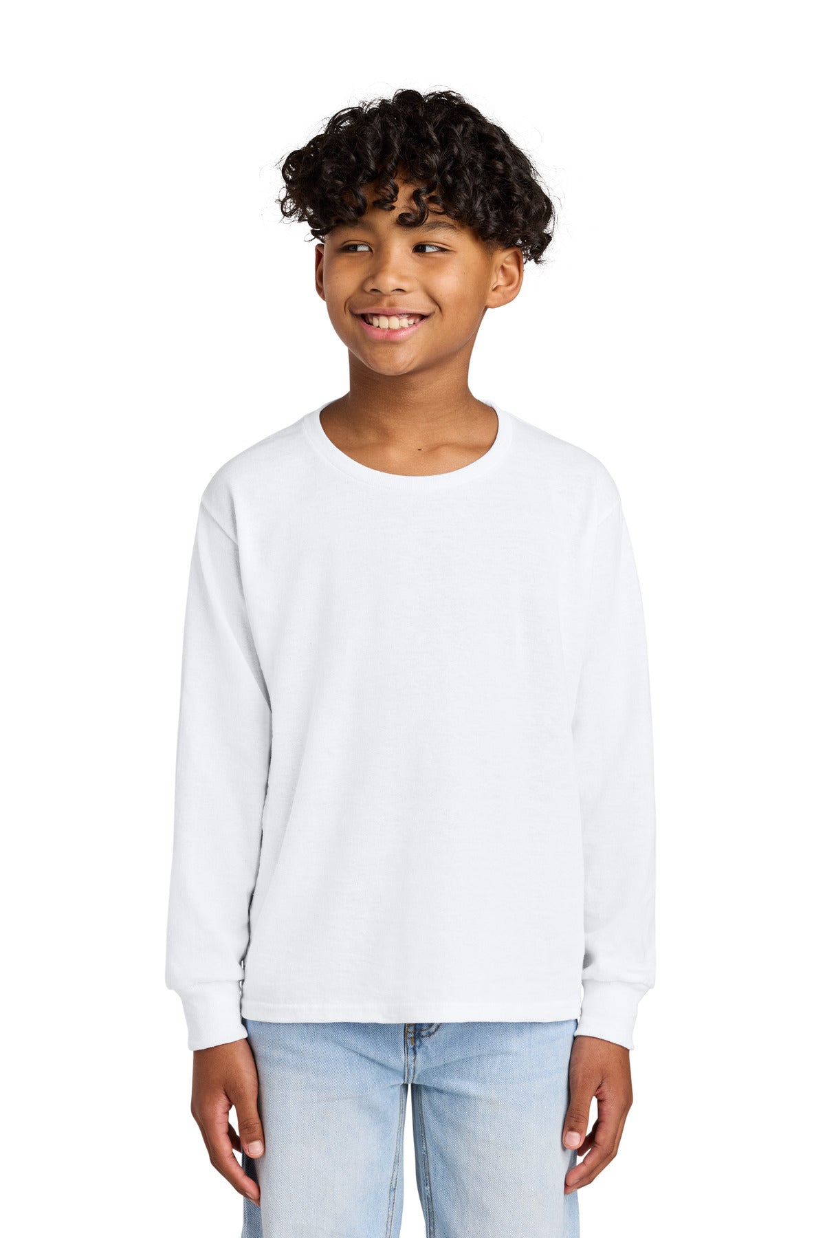 Jerzees Youth Dri-Power 50/50 Cotton/Poly Long Sleeve 29BL