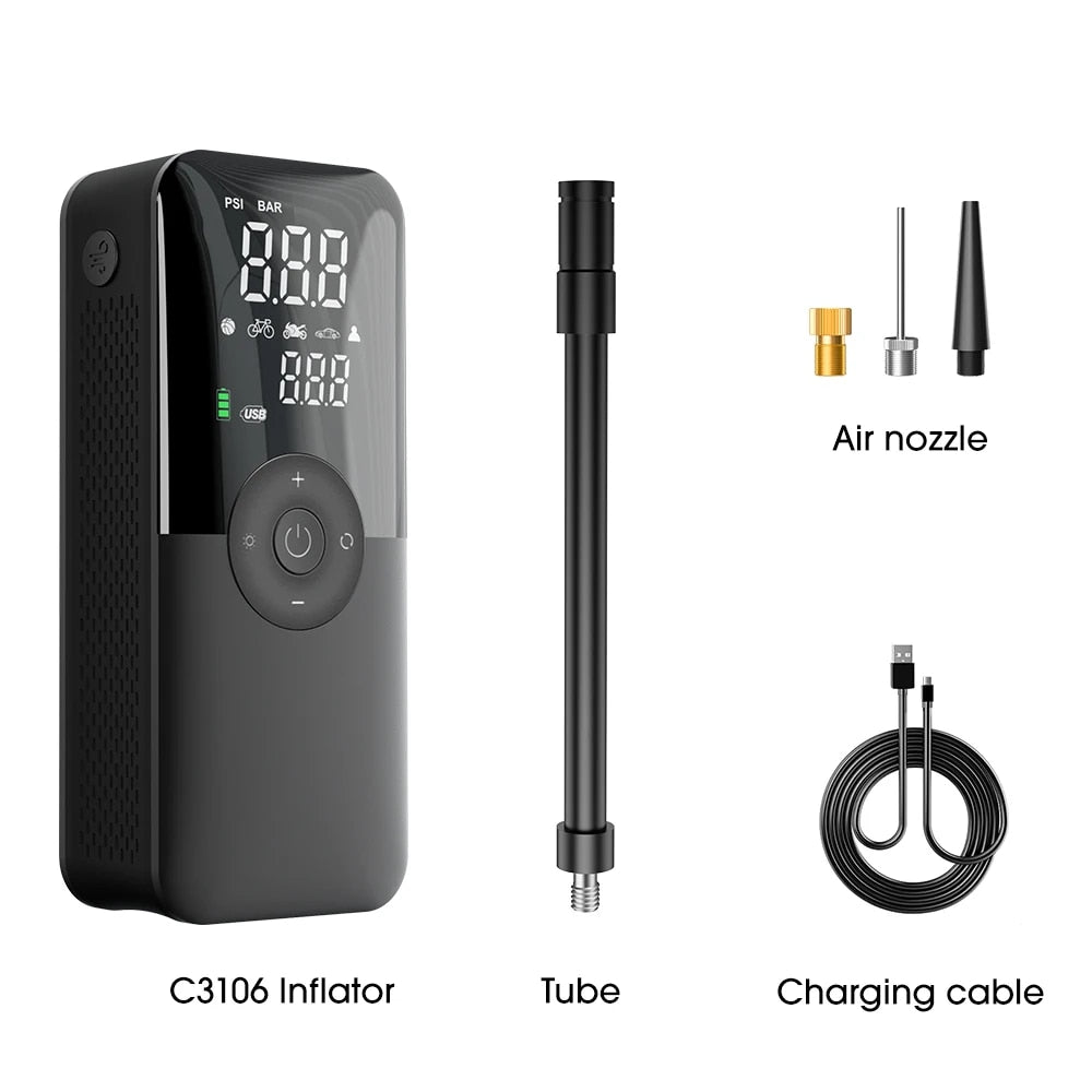 Wireless Tire Air Injector 12V Automobile Automatic Pump Portable Electric Air image 6