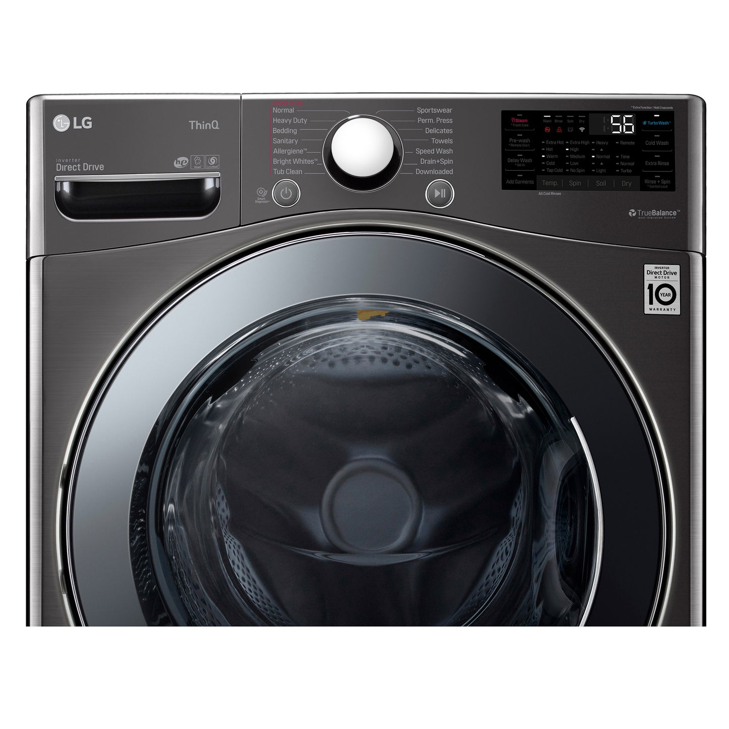 LG 4.5 cu. ft. Combination ELECTRIC Front Load Washer/Dryer with Allergiene image 5