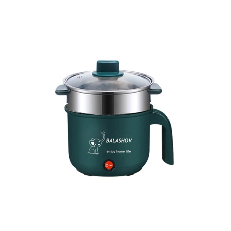 Electric Cooking Machine Householdold 1-2 People Pot Single/Double Layer Multi