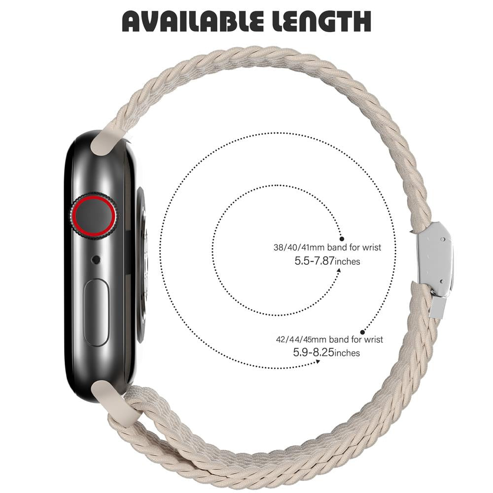 Braided Solo Loop For Apple watch band 44mm 45mm 49mm 40mm 41mm 38mm 42mm Nylon image 10