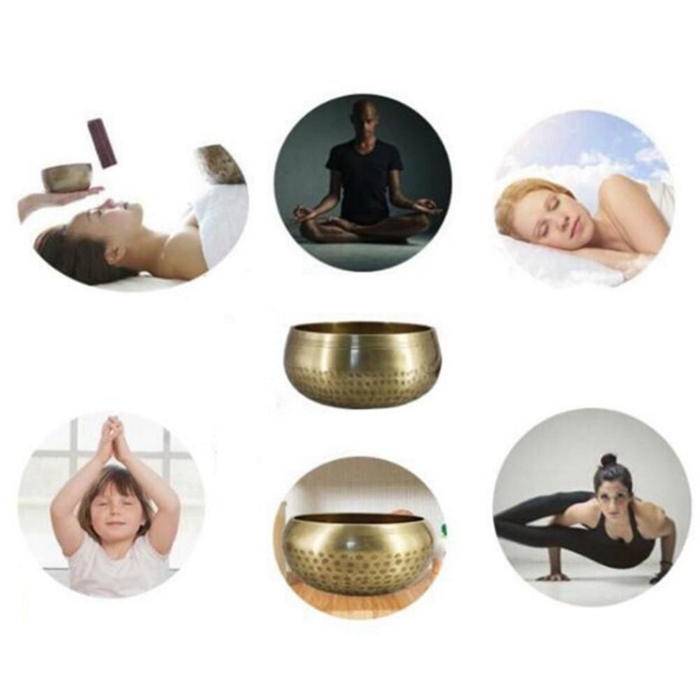 Tibetan Bowl Sing Bowl Nepalese Buddhist Tibetan Chanting Yoga Meditation Bowl image 14