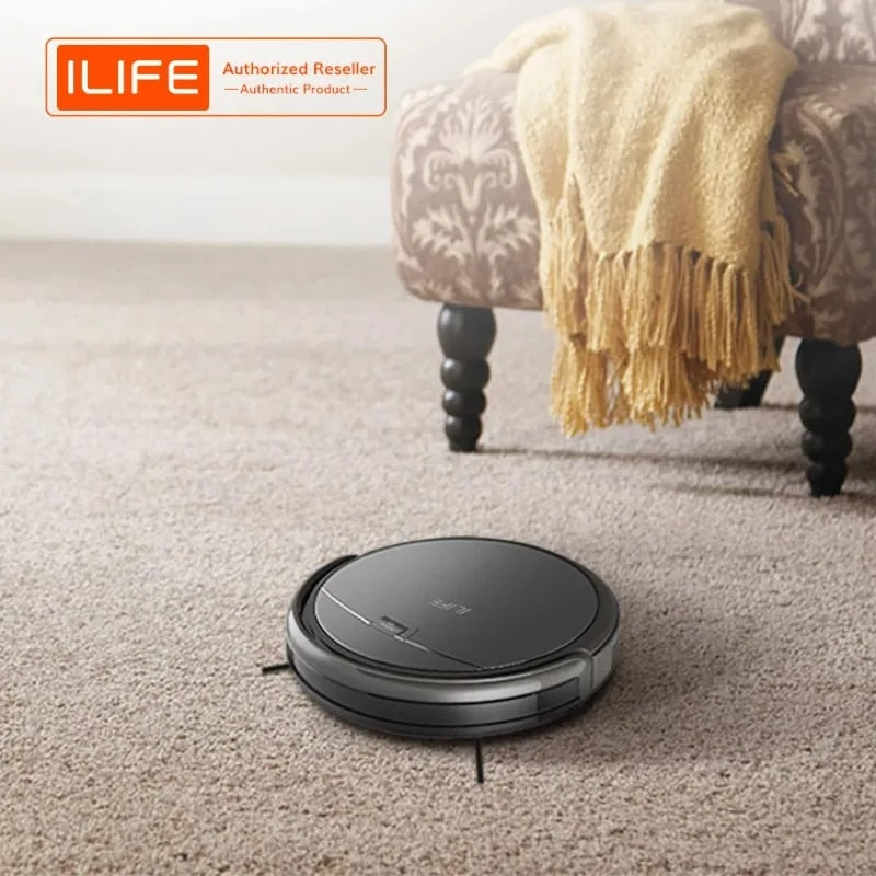 Robot Vacuum Cleaner, Roller Brush¯Hardfloor and Low-pile Carpets¯ 450ml Large