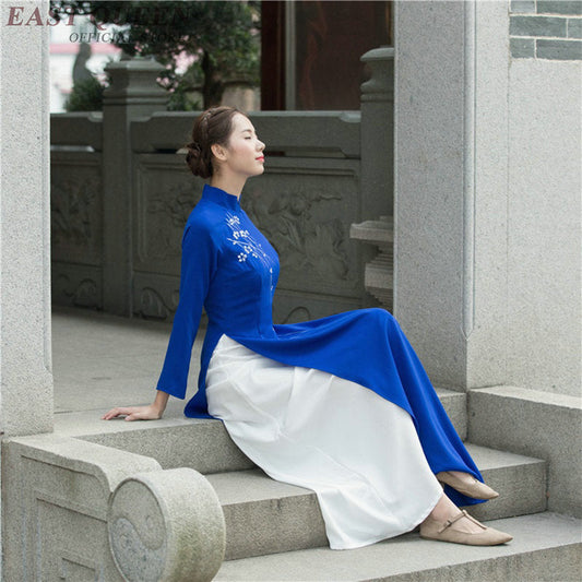 Vietnam Clothing New Arrival 2019 Vietnam Traditional Dress Chinese Oriental Dr