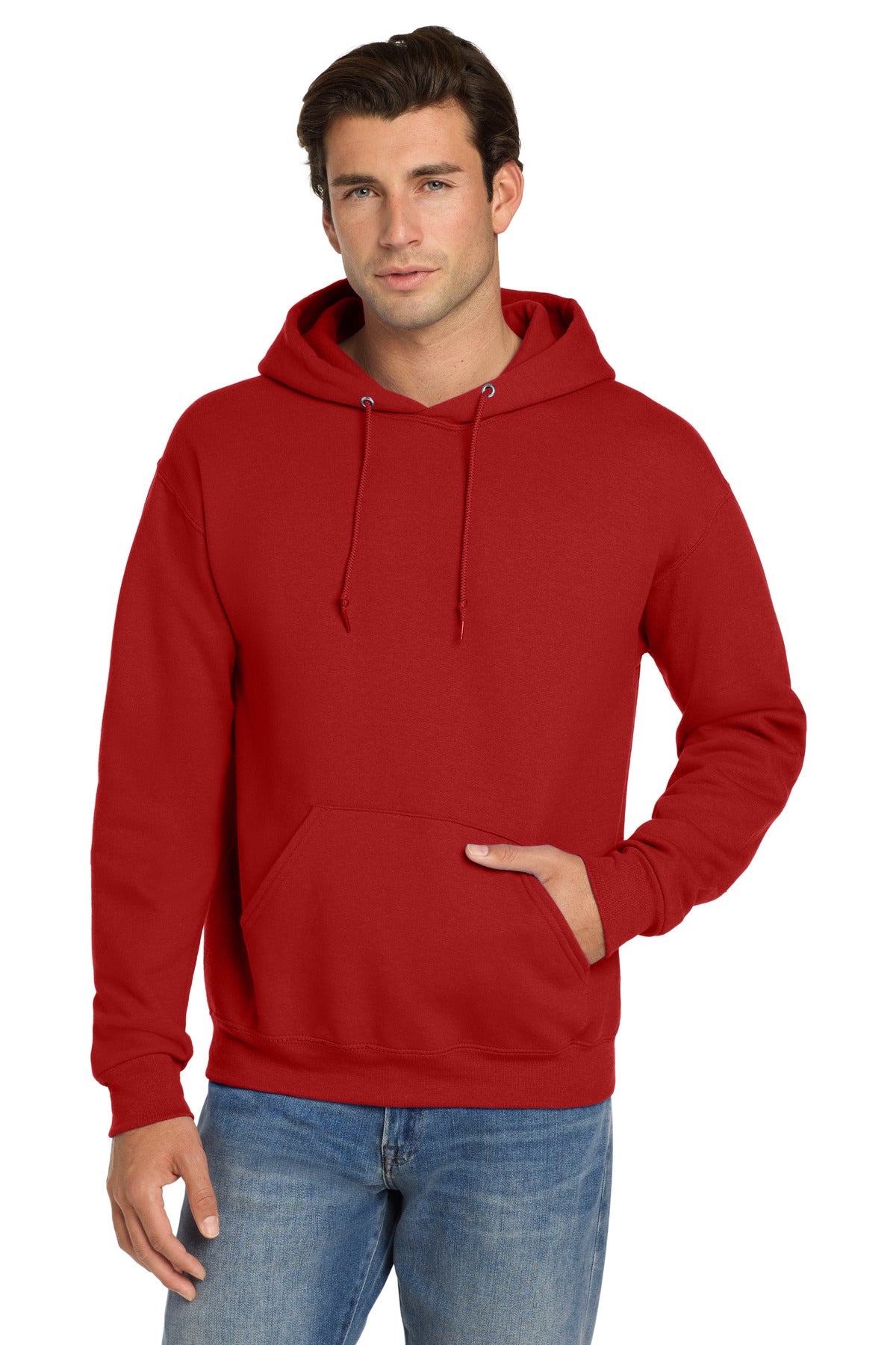 Jerzees Super Sweats NuBlend Pullover Hooded Sweatshirt. 4997M