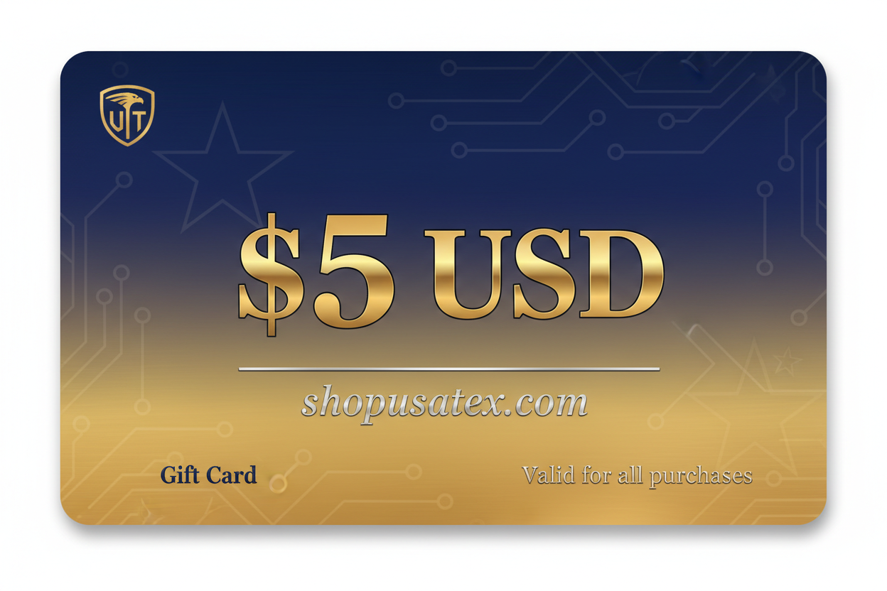 $5 USD shopusatex.com Gift Card