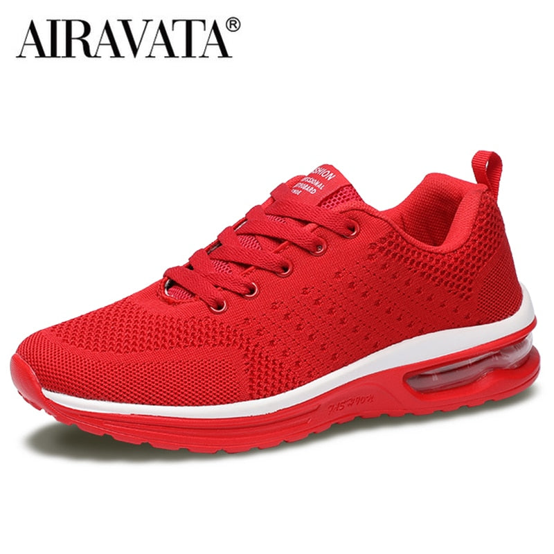 Men's Women's Sneakers Unisex Breathable Running Shoes Air Cushion Sport Trainers
