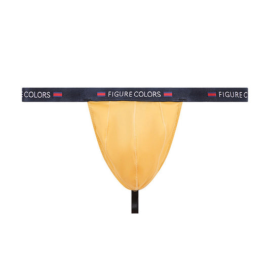 Ice Silk Mens Gorgeous Underwear Bikini Low-Rise T-Back Underpants Open Butt G-stri