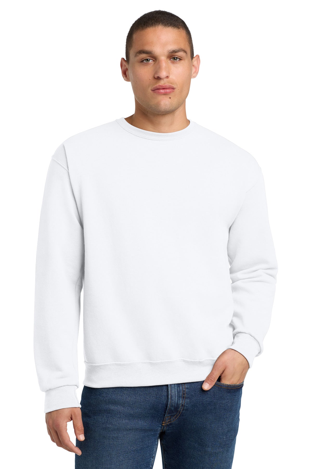 Jerzees NuBlend Crewneck Sweatshirt. 562M