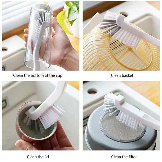 1Pcs Clean Narrow Brush Long Handle Fish Tank Straw Baby Milk Bottle Gap Glass