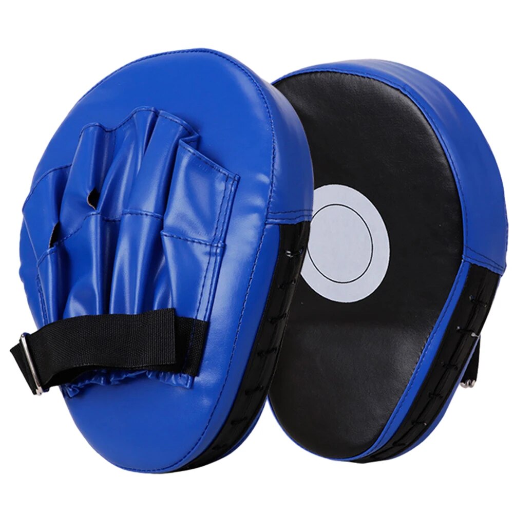 5-Finger Hand Target PU Leather Curved Punching Mitts Breathable Kickboxing Pad