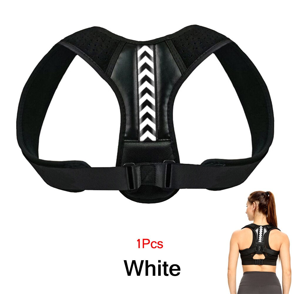 Adjustable Back Posture Corrector Belt Clavicle Spine Men Women Home Office Out