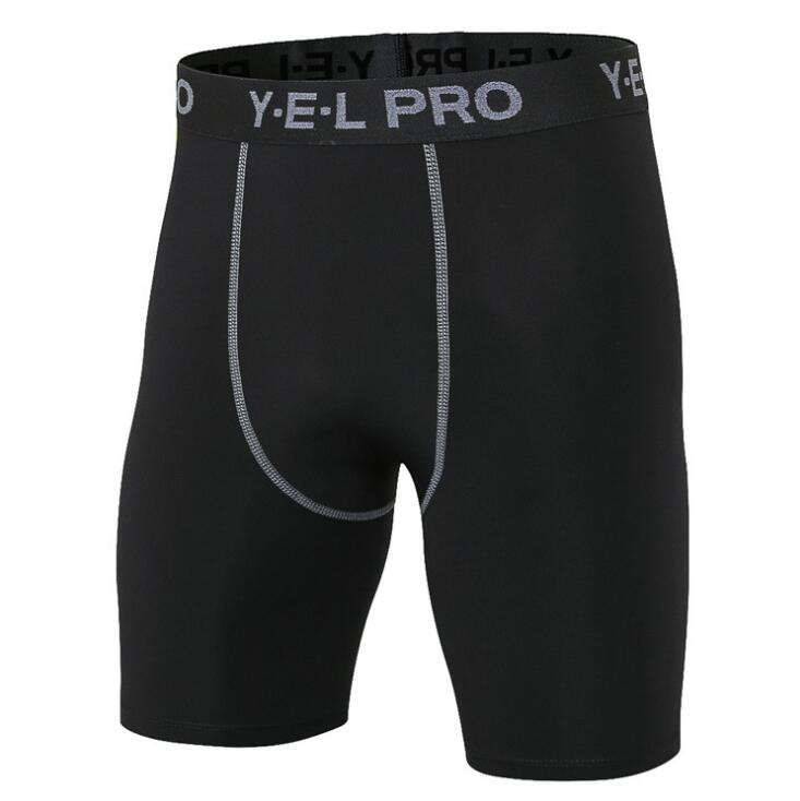 Men'S Compression Shorts Base Layer Thermal Skin Bermuda Shorts Gyms Fitness Men'S Cossfit Bodybuilding Tight Shorts