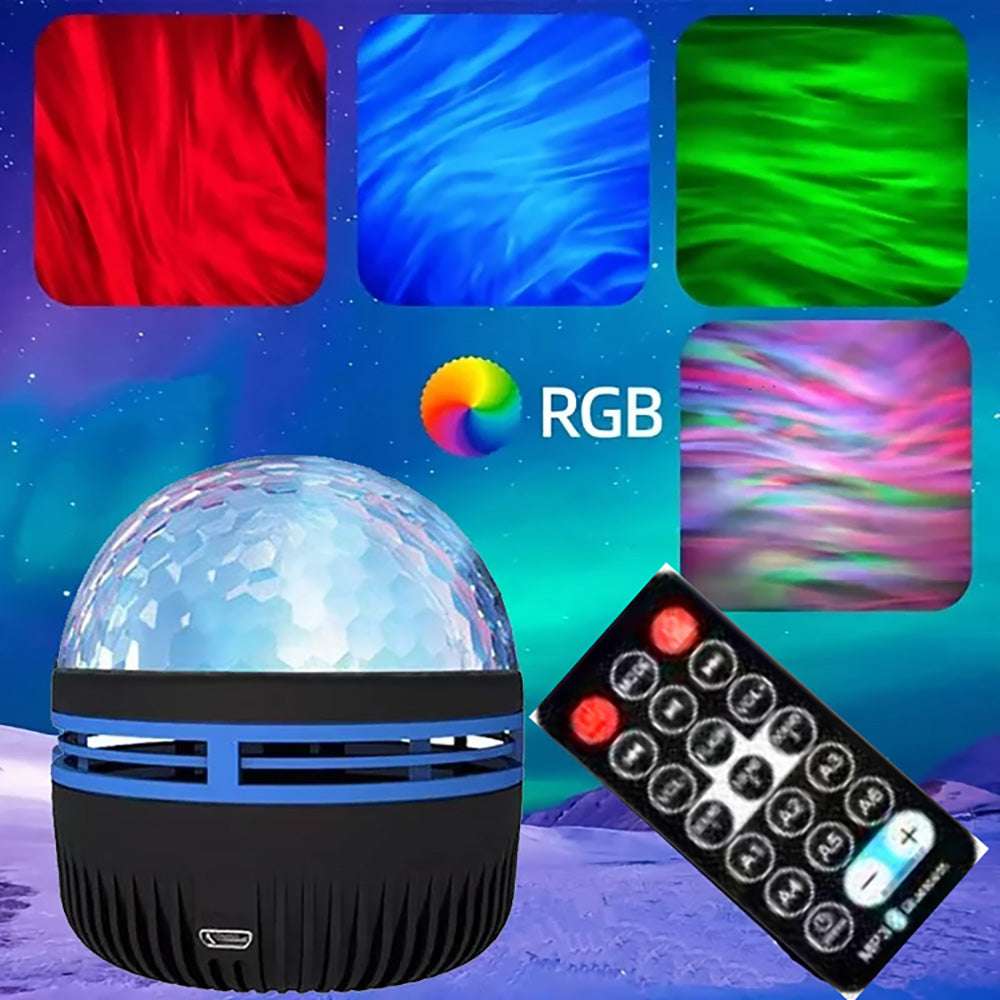 1Pc Star Projector, Galaxy Projector, Water Ocean Wave Projector For Bedroom Ni