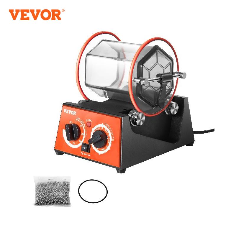 VEVOR 3kg 5kg Rotary Tumbler Surface Polisher Jewelry Drum Polishing Machine Ge