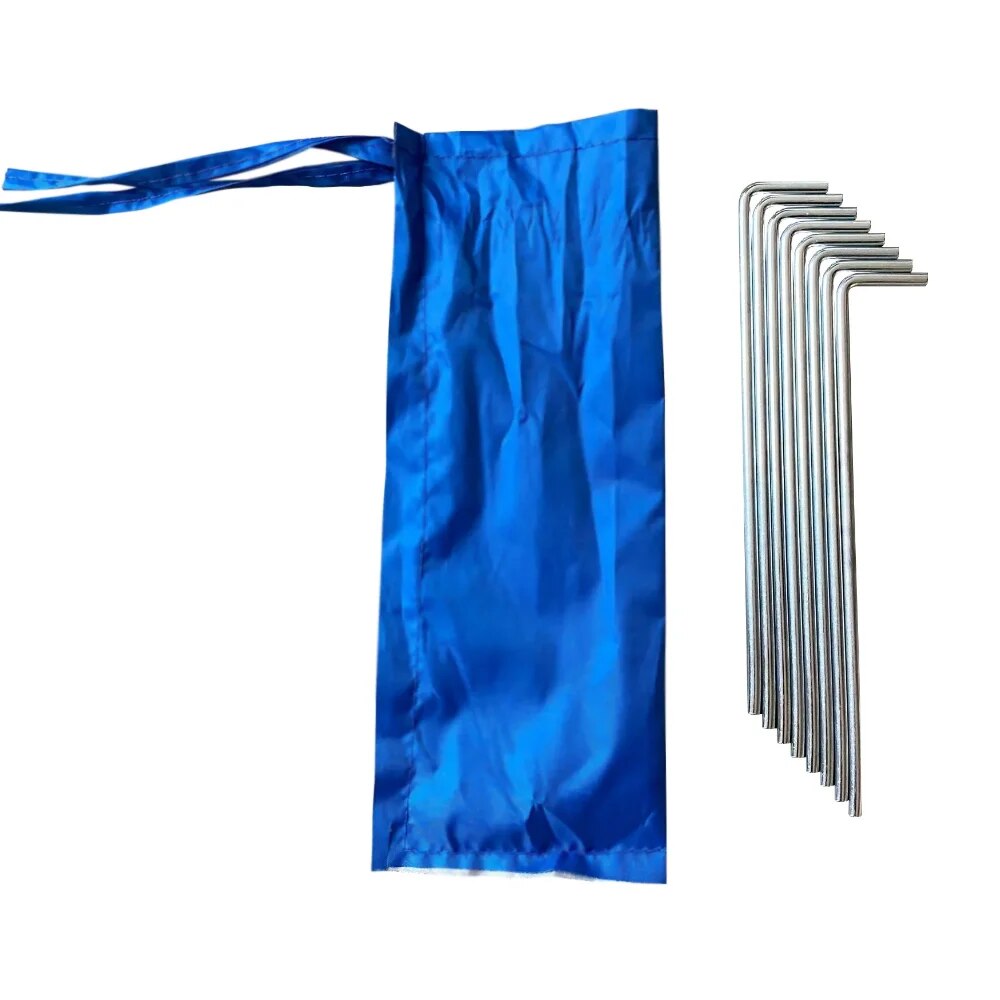 10' X 10' Instant Slant Leg Canopy, Blue, Outdoor Canopy Durable and Easy To Ma