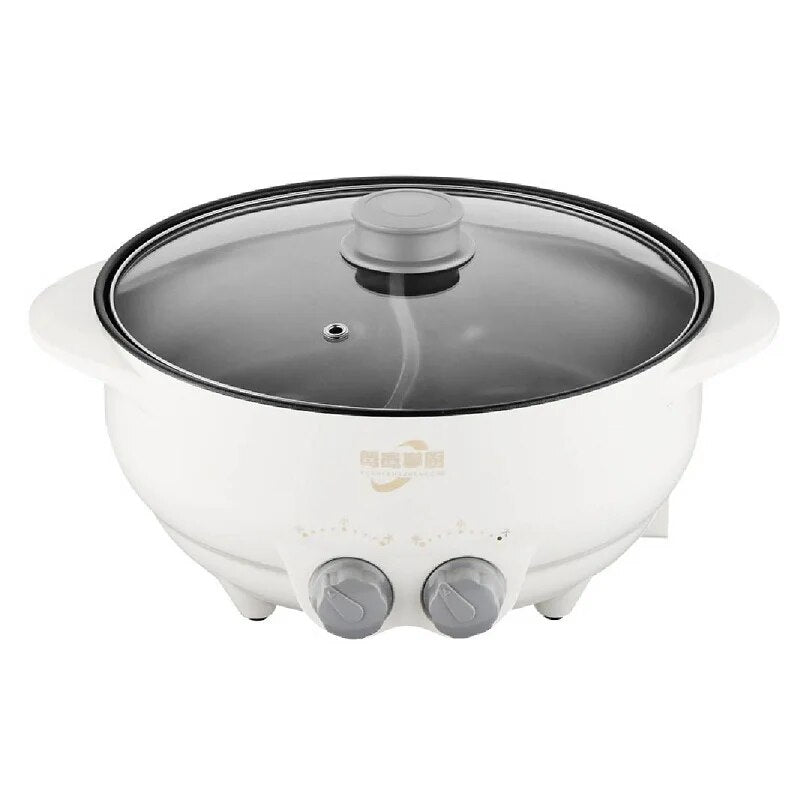 6L Yuanyang Electric Hot Pot Home Multi-function All-In-One Electric Cooking Po