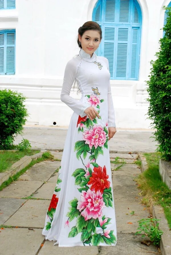 aodai vietnam clothing cheongsam aodai vietnam dress vietnamese traditionally d
