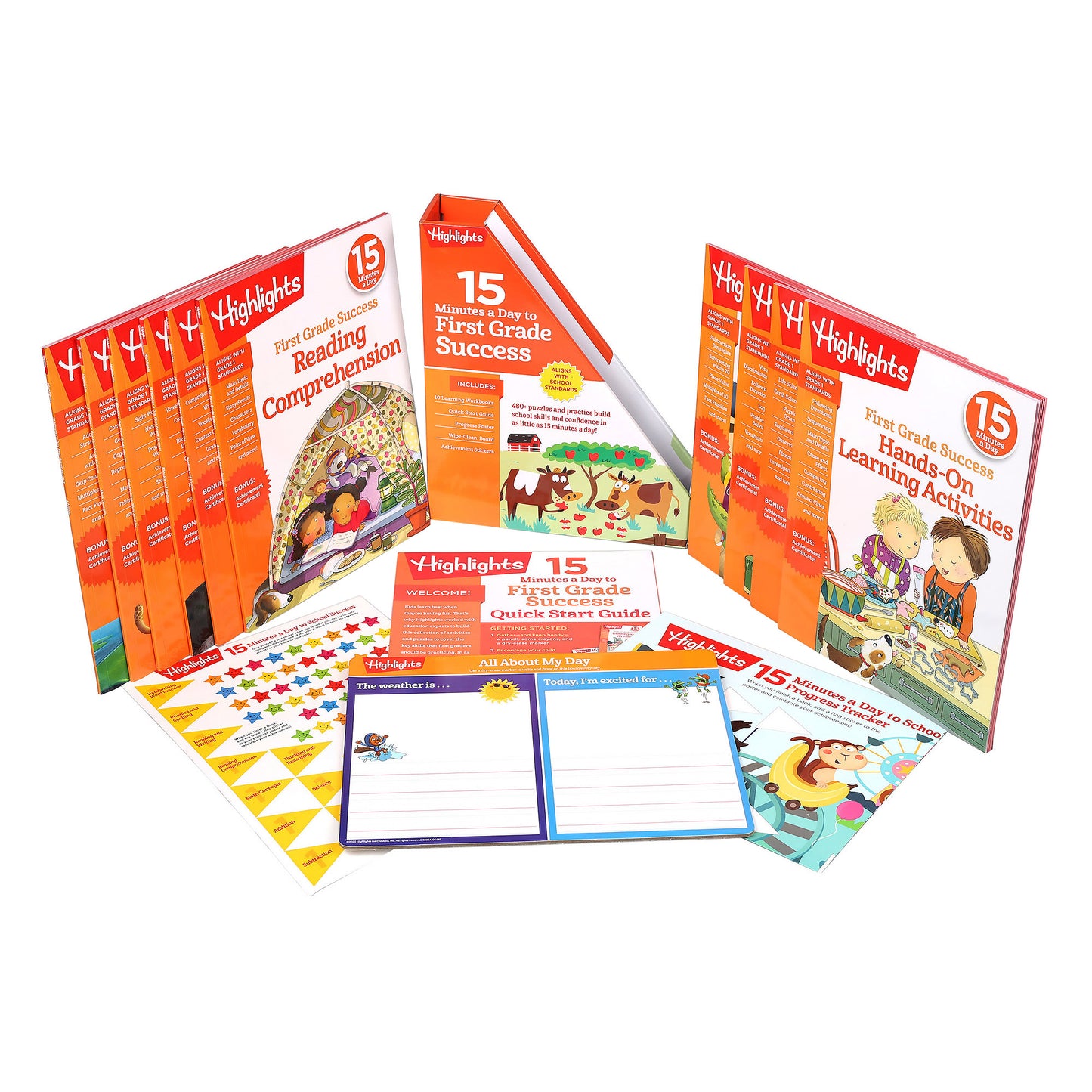 Highlights First Grade Success: 10 Book Wedge image 1