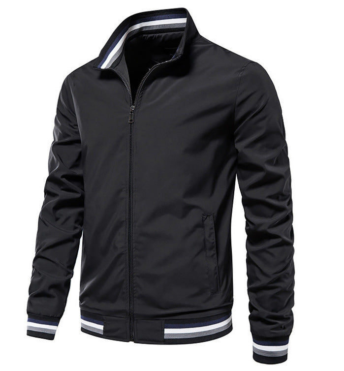 2023 new brand fashion men's jacket casual jacket outdoor sports jacket spring