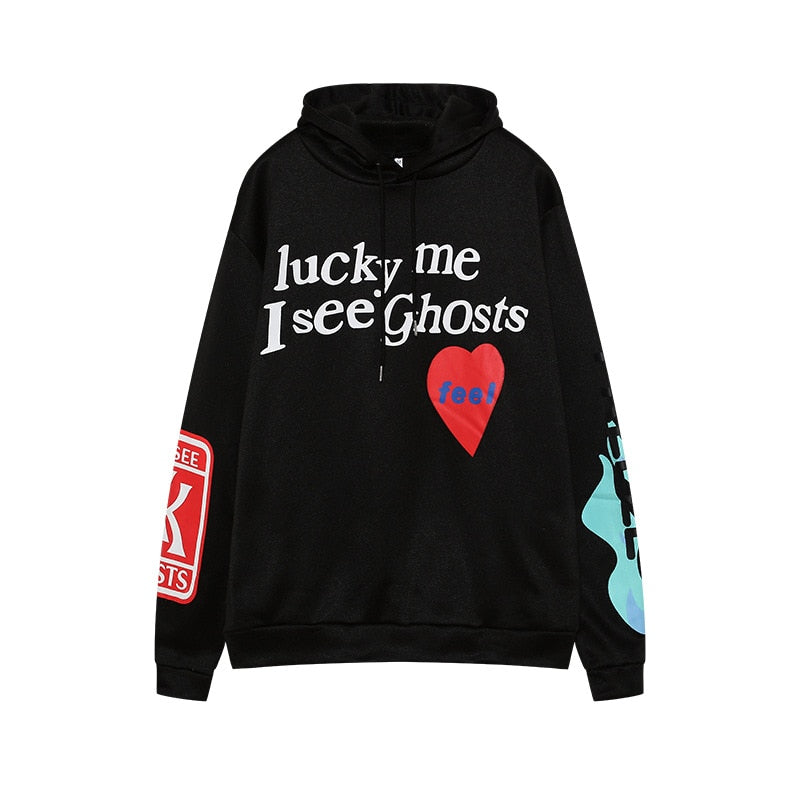 Oversized Goth Hoodie Streetwear Autumn Y2K Goth Punk Harajuku Alphabet Hoodie