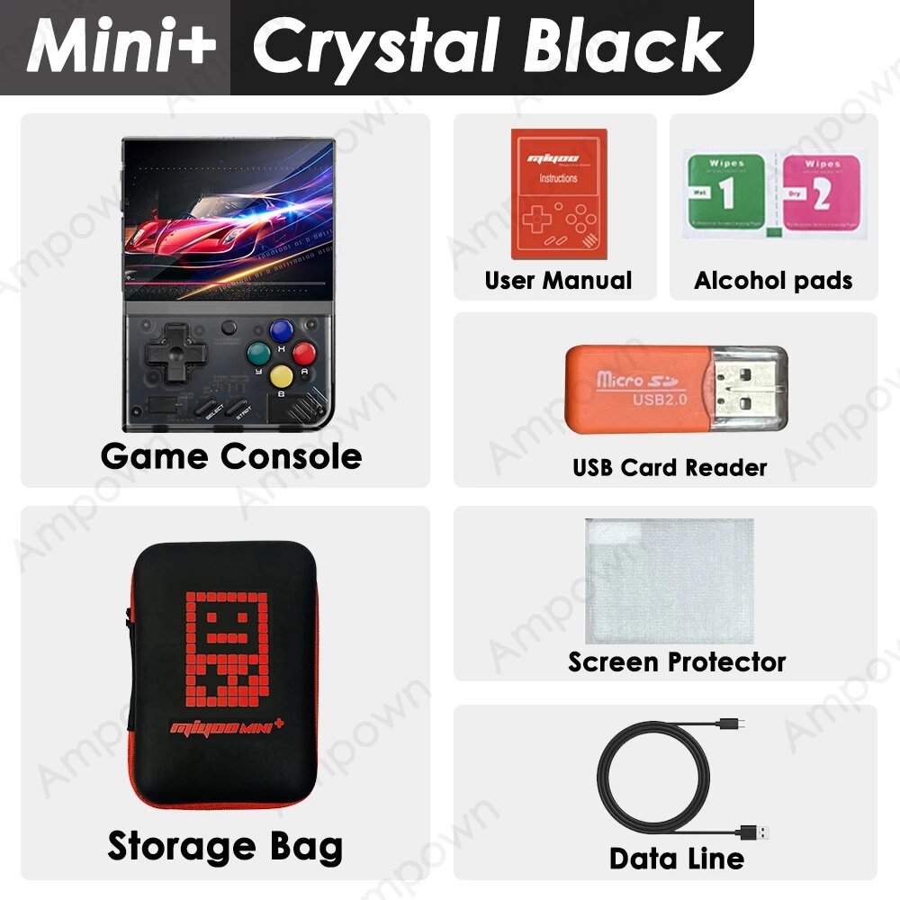 Miyoo Mini Plus Portable Retro Handheld Game Console V2 Mini+ Ips Scre
