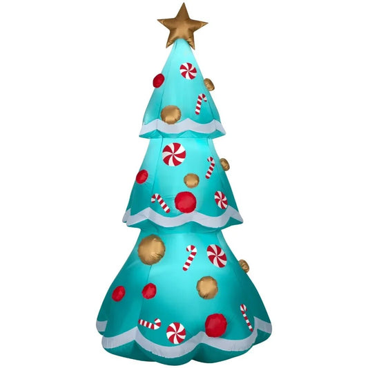 Airblown Inflatables 10 Foot Christmas Tree Inflatable Christmas Outside Decora
