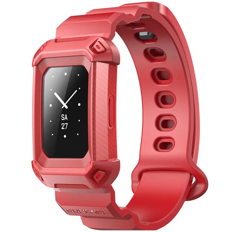 SUPCASE UB Pro Rugged Case Strap Bands For Fitbit Charge 2 Protective Replaceme
