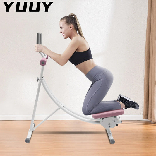 Abdominal Workout Machine, Waist Cruncher, Core Toner Shaper with LED Monitor,