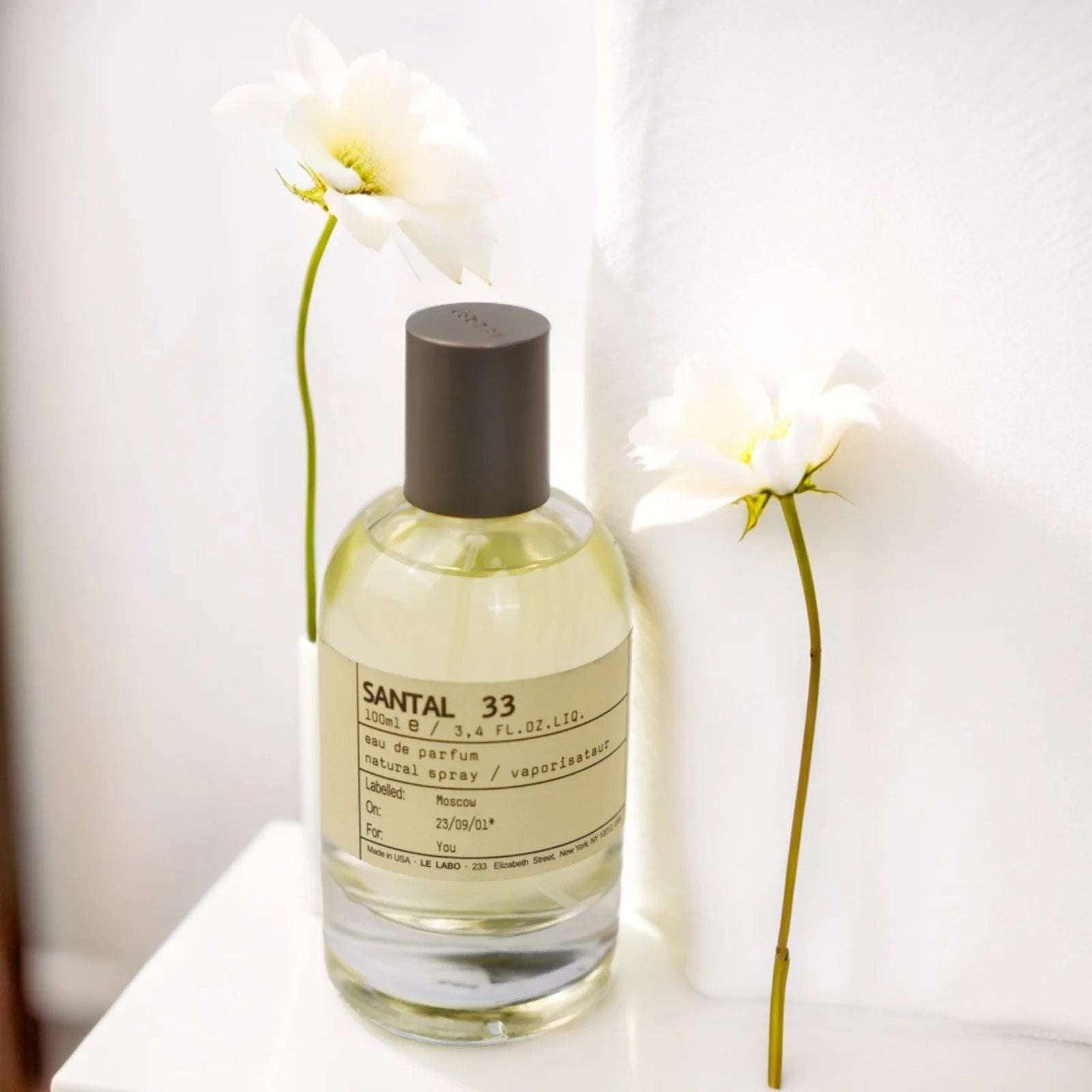 Le Labo Santal No.33 Perfume - Eau De Parfum Inspired By Santal 33 Long-Lasting Unisex Fragrance-Spray 100 ml 3.4 OZ Gifts