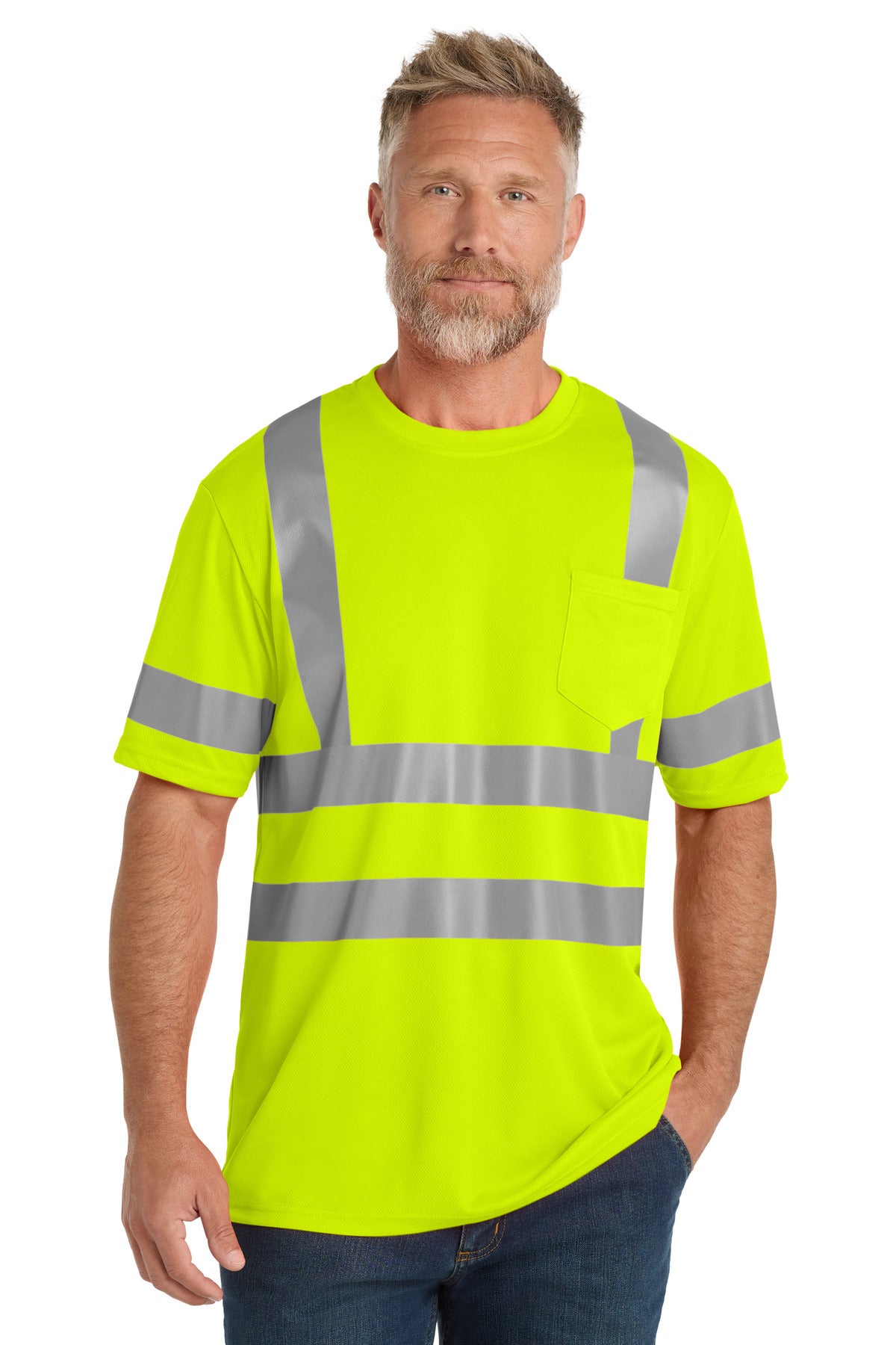 CornerStone ANSI 107 Class 3 Mesh Tee. CS202