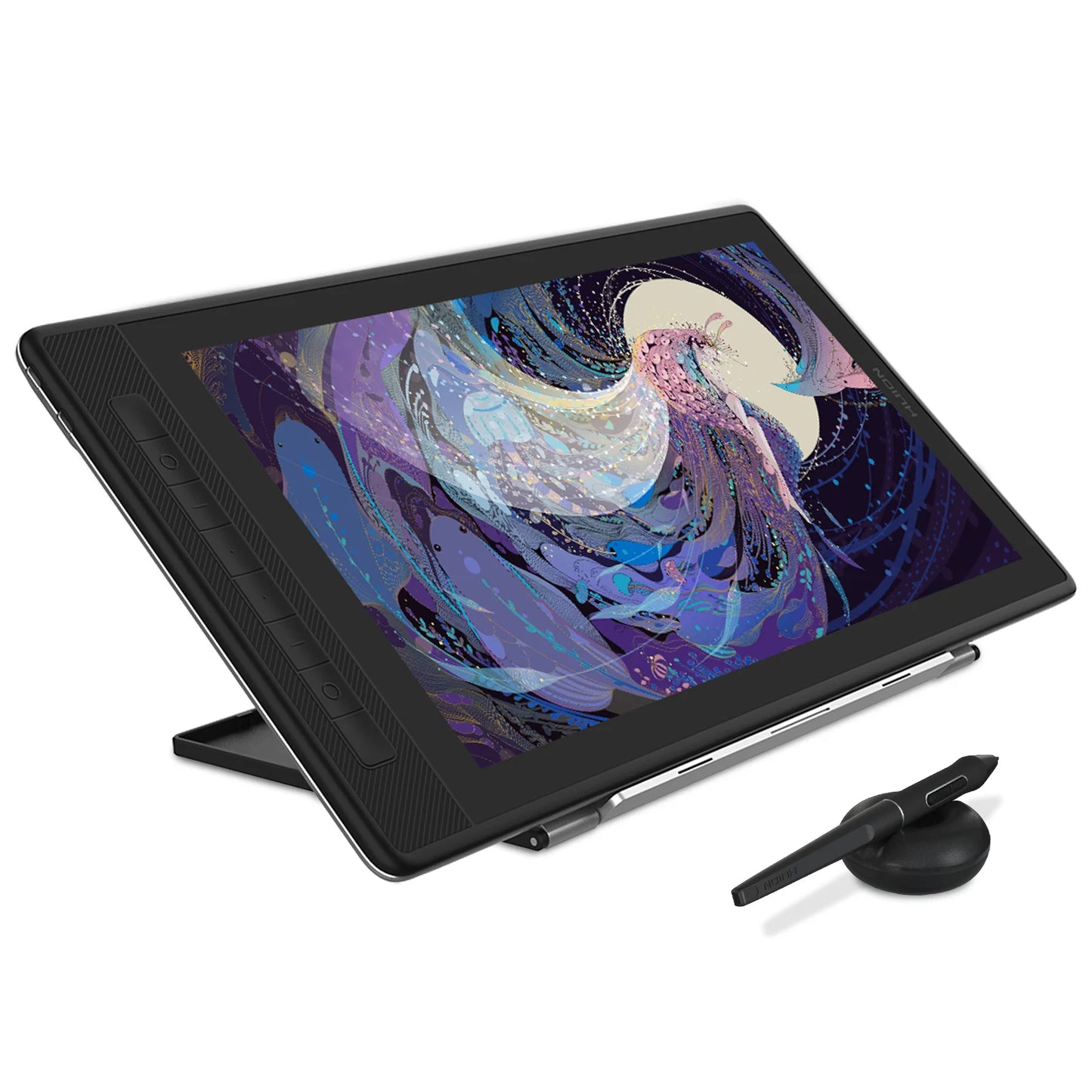 15.8 Inch Huion Kamvas Pro 16 2.5K Graphics Tablet Qhd Screen 145% Srgb Drawing Monitor With Stand Pentech3.0 Digital Stylus