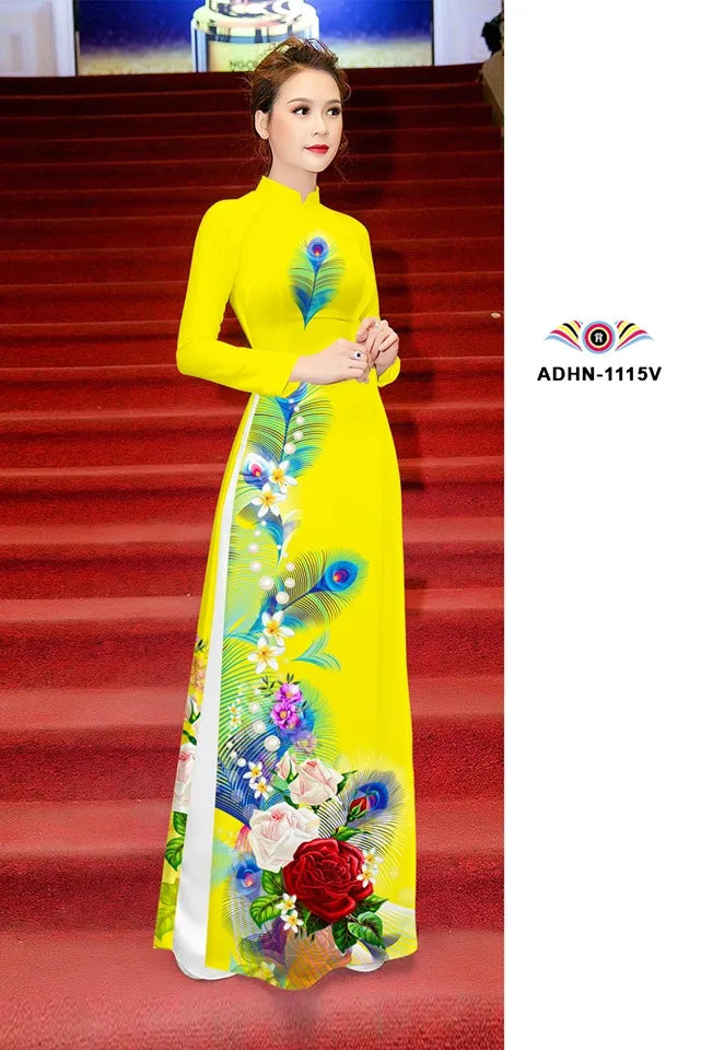 aodai vietnam clothing cheongsam aodai vietnam dress vietnamese traditionally dress long sleeves cheongsam dress 2pcs dress