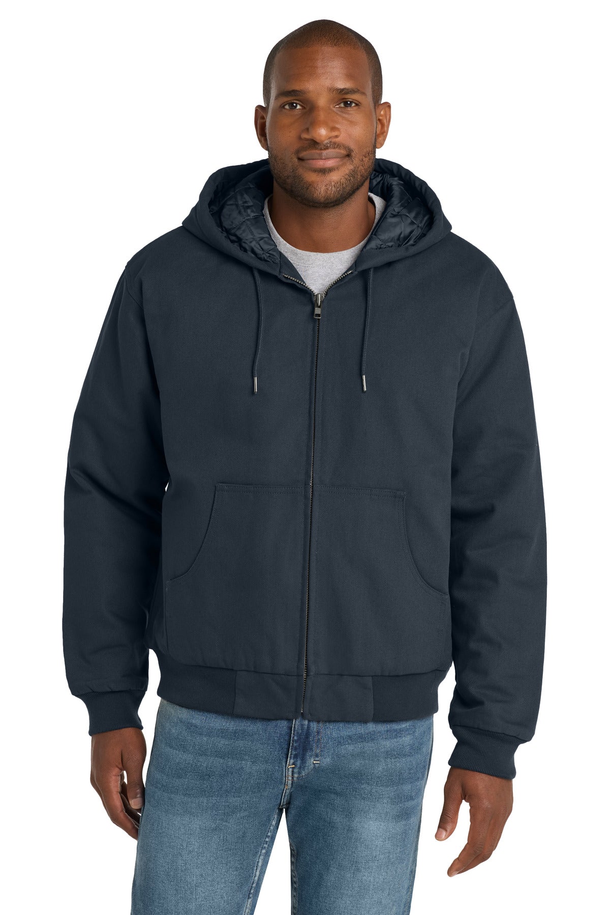 CornerStone - Duck Cloth Hooded Work Jacket. J763H