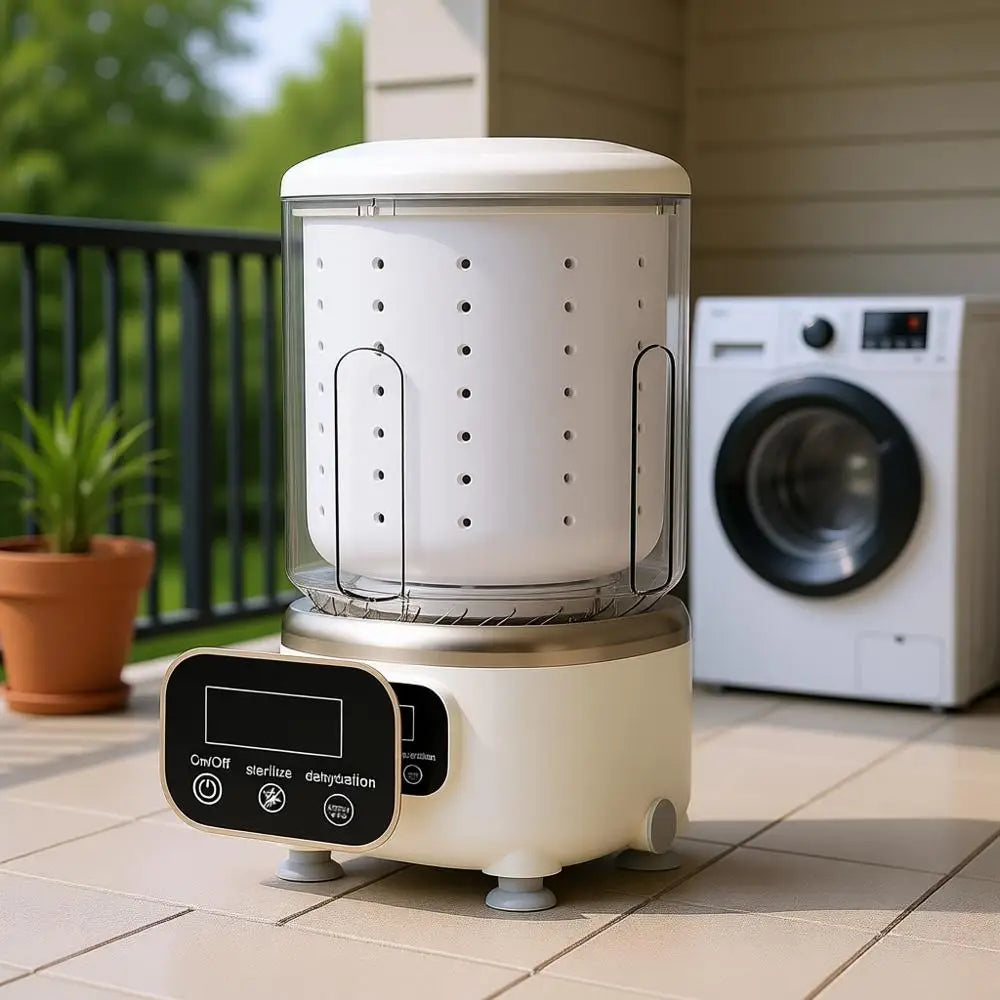 Portable Washer & Spin Dryer Combo, Mini Washing Machine For Small Clothes, Ideal For Dorm, Travel & Hotel Use (2 L Capacity)