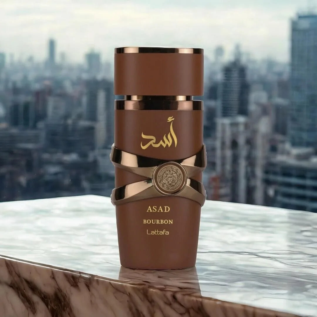 Asad Bourbon Eau De Parfum Spray 3.4 Oz (100Ml) Unisex New In Box Sealed Original