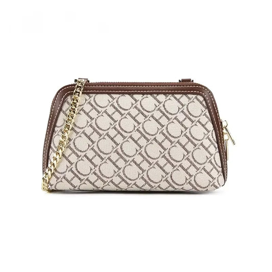 CH Chain Shoulder Bag Fashion Retro Crossbody Designer Light Luxury Chain Suede Leather Bag Letter Printed Shoulder Bag