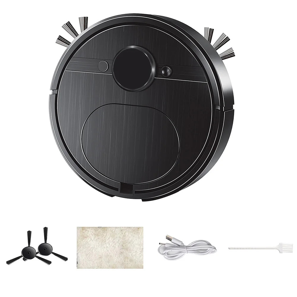 3 In 1 Robot Vacuum Cleaner Rechargeable Intelligent Wiping Floor Robot Automatic Cleaning Machine For Pet Hair Carpets Floors