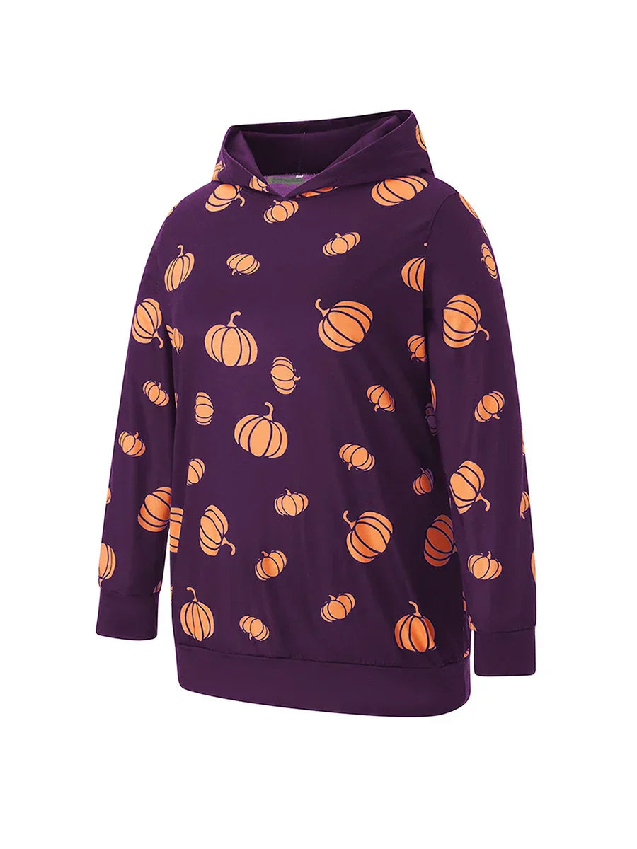 Women Plus Size Hoodies Sweatshirts Adorable Cat Print Oversized Long Sleeve Pullovers Cozy Winter Tops Casual Streetwear for